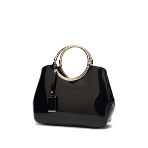 Neue modische Lackleder-Handtasche PU-Umhängetasche-Frauen-Luxusumhängetasche Chic-Anpassung genehmigt