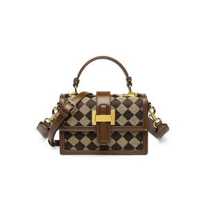 2022 stilvolle Hersteller kundenspezifische Art und Weiselederhandtasche geprüfte Crossbody-Schulterhandtasche